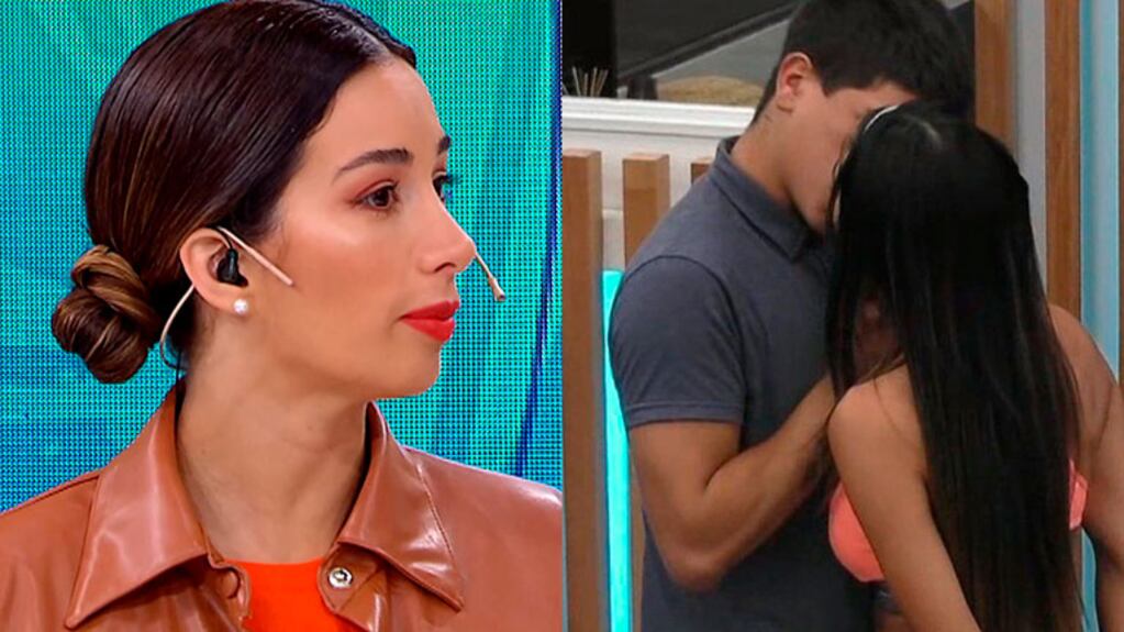 Estefi Berardi opinó sin filtros acerca del chape que se dieron Thiago y Daniela en Gran Hermano 2022