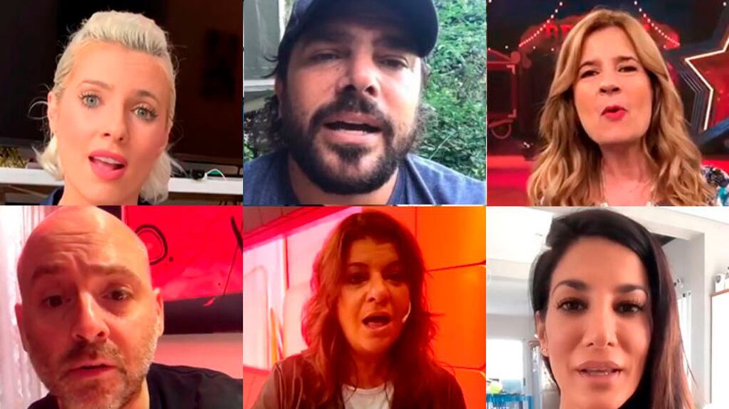 Los famosos cantaron Imagina en medio de la cuarentena por coronavirus