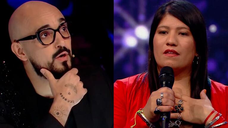 Abel Pintos sorprendió a una participante de Got Talent Argentina con una tremenda propuesta