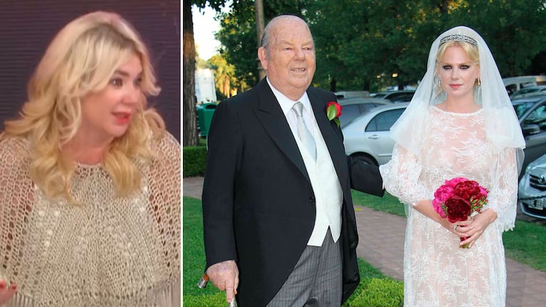 Esmeralda Mitre reveló la dura frase que le dijo su padre cuando ella se casó: "Callate, soy yo el protagonista"