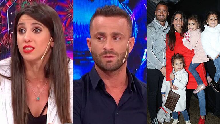 Cinthia Fernández habló de la relación de sus hijas con Martín Baclini