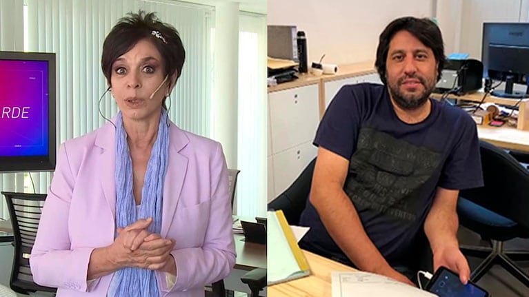 Al borde de las lágrimas, Mónica Gutierrez despidió a un compañero de trabajo