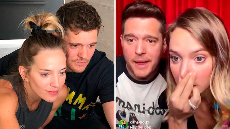 El video que Luisana Lopilato se toca la nariz sin que se lo pidan usuarios de Instagram