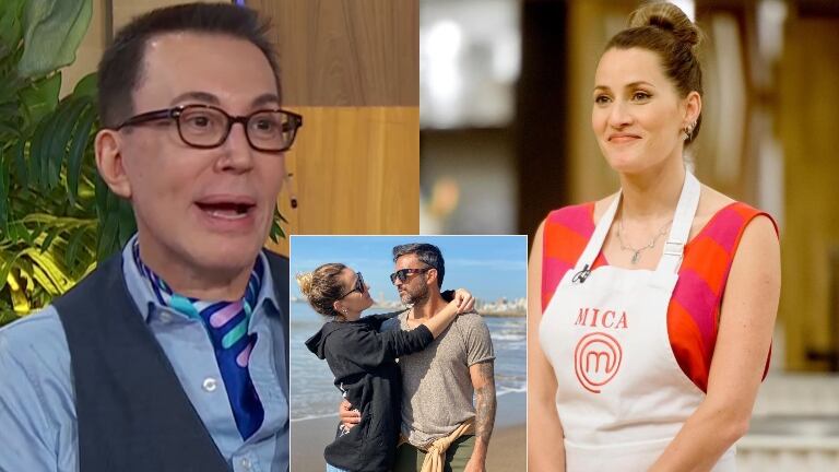 Contundente información de Marcelo Polino al hablar de los rumores de embarazo de Mica Viciconte: "Ella está a minutos de confirmarlo"