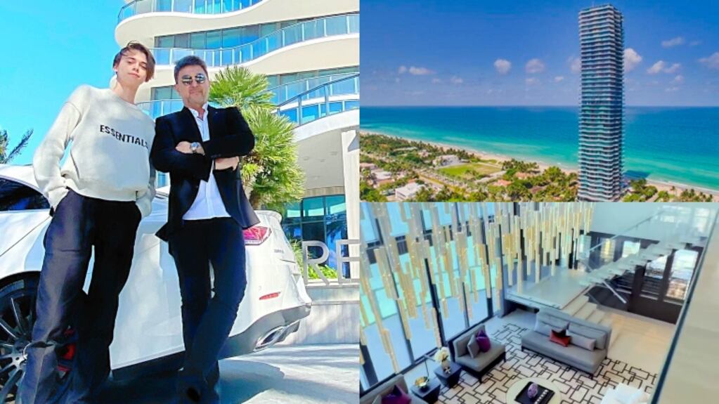 El increíble penthouse que aseguraron que Felipe Fort compró en Miami valuado en 20 millones de dólares