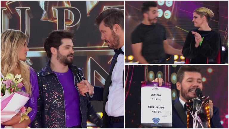 Felipe Colombo y Stefy Roitman son los primeros eliminados del Súper Bailando