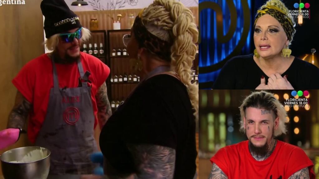 Carmen Barbieri acusó a Alex Caniggia de robar su preparación en MasterChef: "¡Ladrón!"