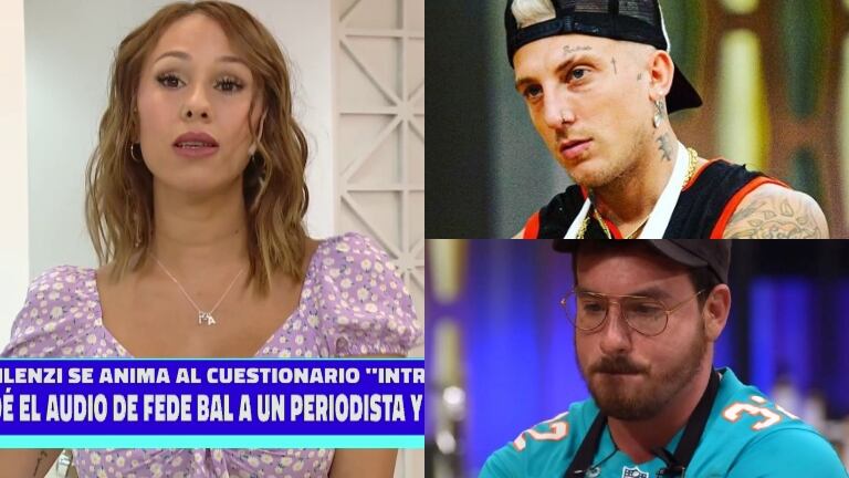 Barby Silenzi habló del escándalo del audio de Fede Bal al Polaco: "Le mandé el audio de Fede Bal a un periodista y me arrepentí”