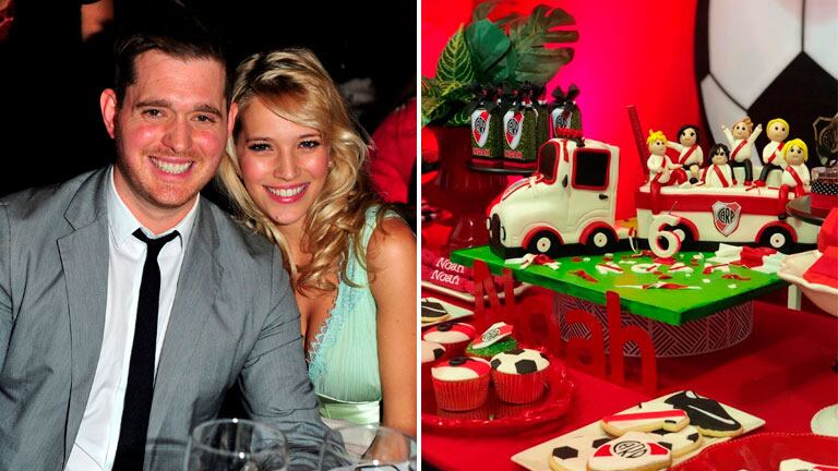 Luisana Lopilato le festejó el cumpleaños a su hijo mayor en el estadio de River: mirá los detalles
