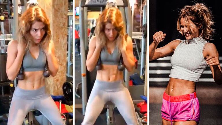 El video con el entrenamiento extremo de Flor Vigna