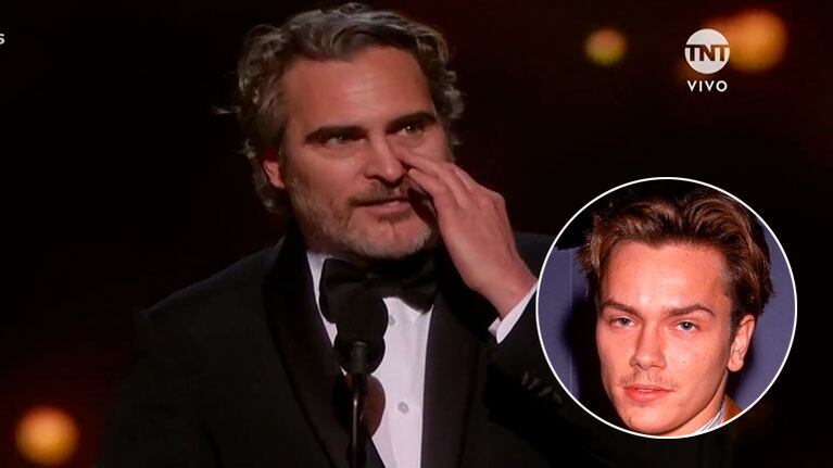 Así fue el recuerdo de Joaquin Phoenix a su hermano River al recibir el premio Oscar como mejor actor
