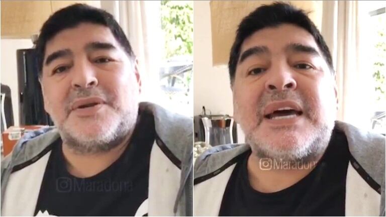 La palabra de Diego Maradona tras la fuerte versión sobre que tendría Mal de Alzheimer
