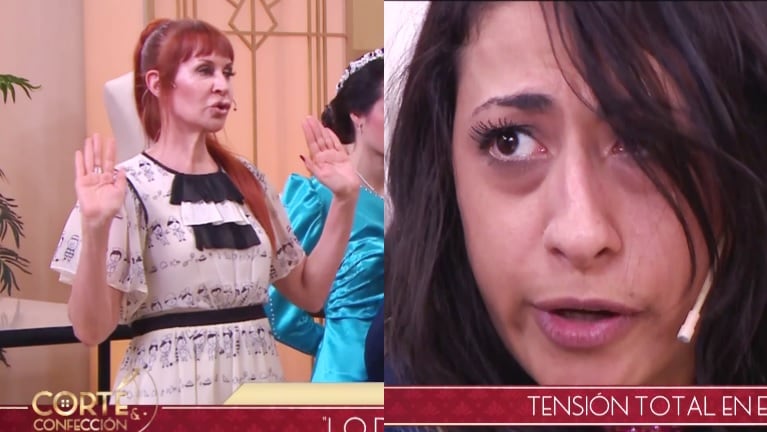 Tremendo momento de tensión entre Matilda Blanco y una participante de Corte y confección