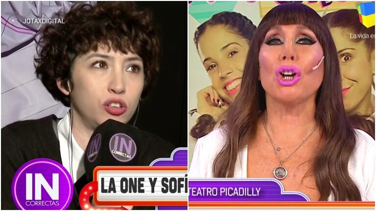 La reacción de Sofía Gala cuando Moría Casán deslizó la posibilidad de haber sido una "pésima madre"