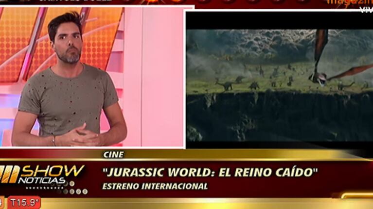 Javier Ponzone te cuenta todos los secretos de “Jurassic word: el reino caído”