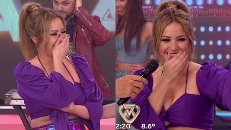 Karina La Princesita y un incómodo momento en La Academia tras jugarle una mala pasada su vestuario