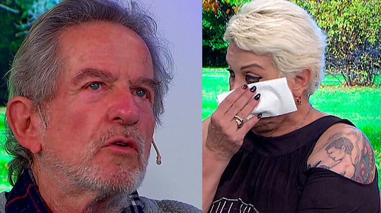 El llanto de Pablo Alarcón al hablar de su obra callejera hizo quebrar a Carmen Barbieri: “Me emociono”