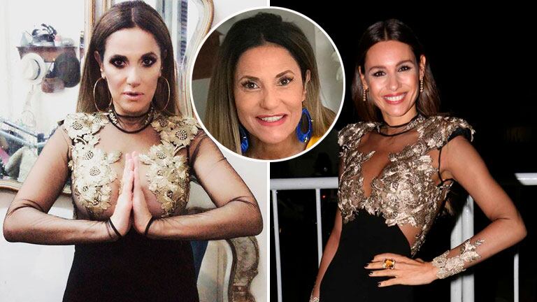 María Fernanda Callejón y su insólita coincidencia fashion con Pampita: ¡usaron el mismo vestido con un año de diferencia!