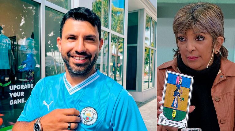 Polémico vaticinio del tarot sobre el Kun Agüero, en crisis con Sofía Calzetti: “Está conociendo a alguien”