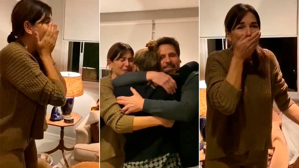 La emoción de Andrea Frigerio al reencontrarse con su hija tras 8 meses