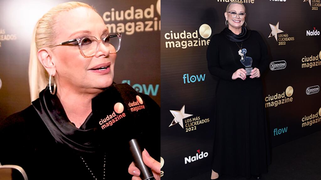 Carmen Barbieri, emocionada por recibir su premio de Los Más Clickeados 2022: "Estoy agradecida"