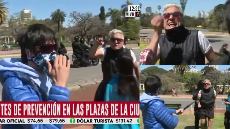 La agresión a Robertito Funes en un móvil de C5N