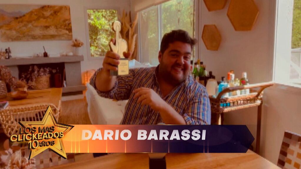 Darío Barassi fue el gran ganador de Los Más Clickeados: el conductor se llevó el Oro