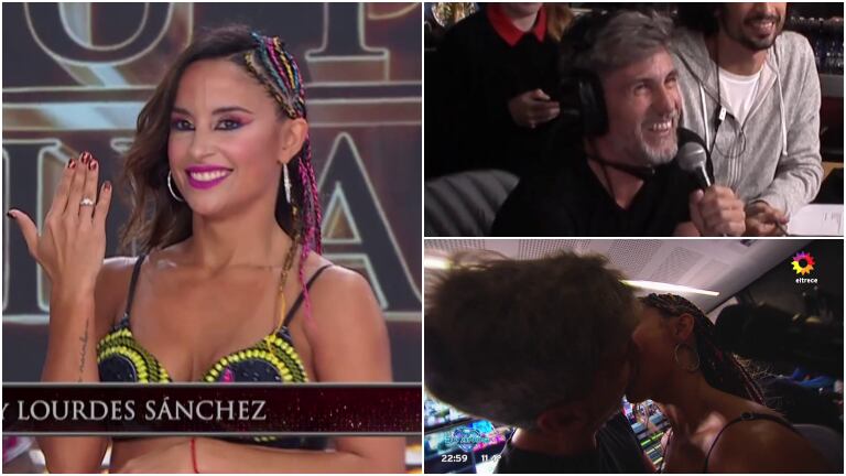El reclamo en vivo de Lourdes Sánchez al Chato Prada en el Súper Bailando