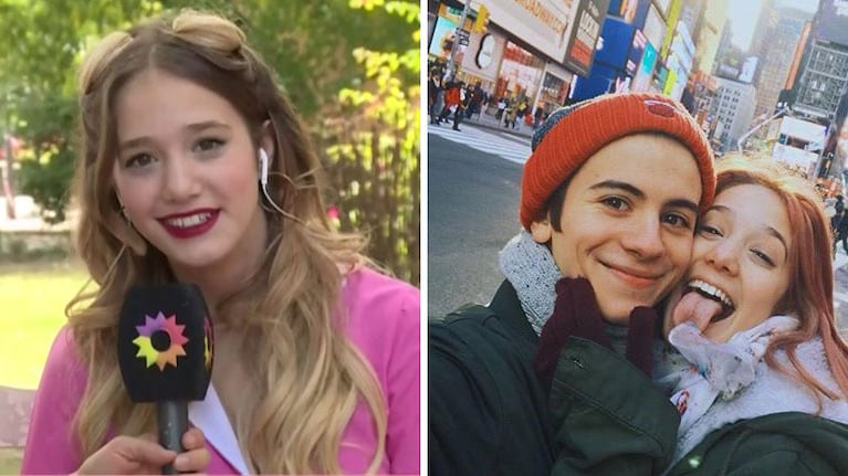 Ángela Torres y contó la reacción de su novio por los besos en Simona