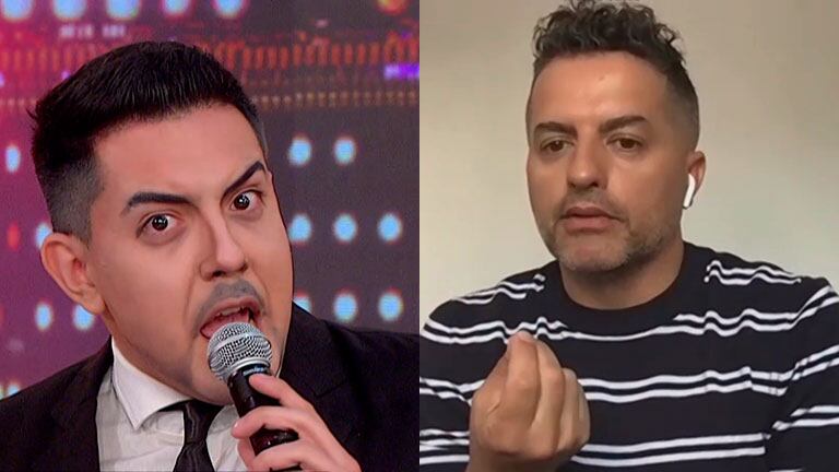 Ángel de Brito durísimo con su imitador en La Academia 