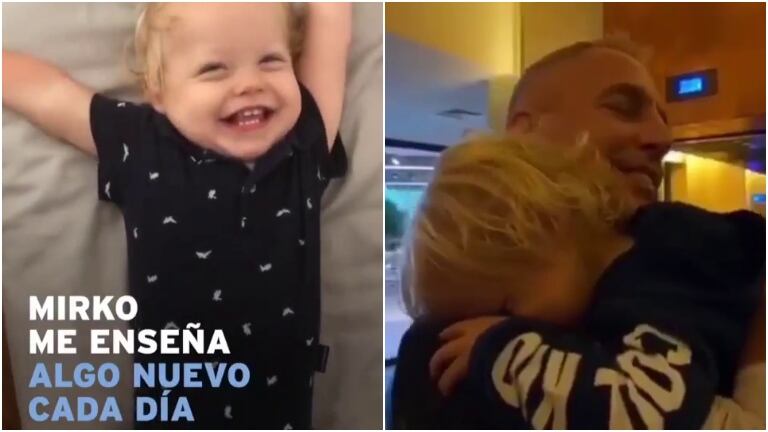 Emotivo video de Mirko, el hijo de Marley, en el Día del Niño