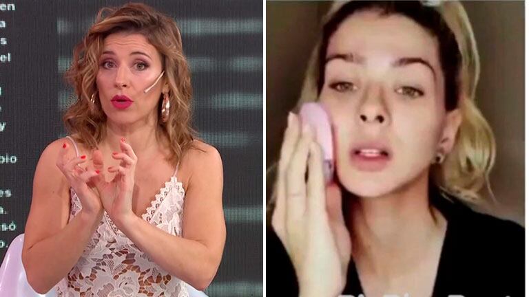 La picante réplica de Mariana Brey a la China Suárez por decir que no quiere vender maquinitas faciales