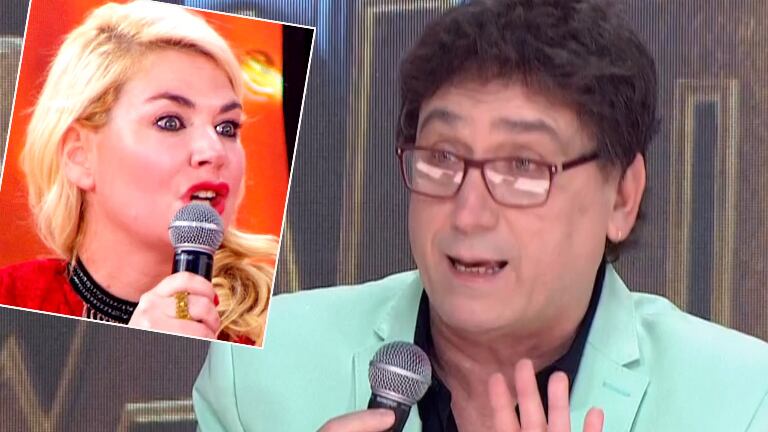 Oscar Mediavilla y una picatísima frase para Esmeralda Mitre en Cantando 2020