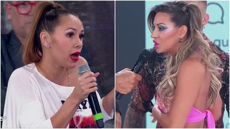 Durísimo cruce de Barby Silenzi con Noelia Marzol en el Súper Bailando 