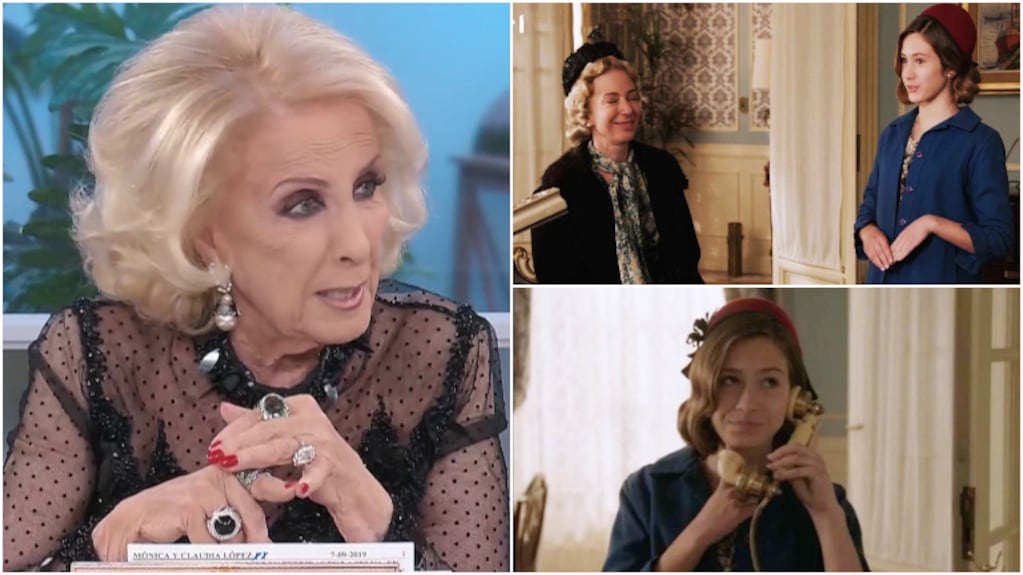 Mirtha Legrand criticó la personificación de cuando ella era chica en Argentina, tierra de amor y venganza