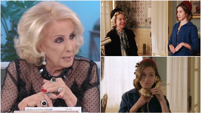 Mirtha Legrand criticó la personificación de cuando ella era chica en Argentina, tierra de amor y venganza