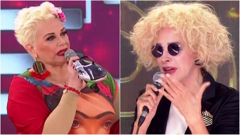 Nacha Guevara disparó contra Carmen Barbieri en el Súper duelo del Cantando: "No te hagas la simpática ahora"