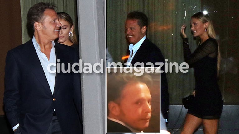 La romántica y divertida noche de Luis Miguel y Mollie Gould en Buenos Aires: fútbol y vino en Palermo