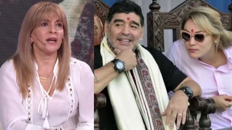 La palabra de la asistente de Diego Maradona sobre la relación de pareja de Diego y Oliva tras las acusaciones de violencia: "Nunca fue pacífica ni tranquila"