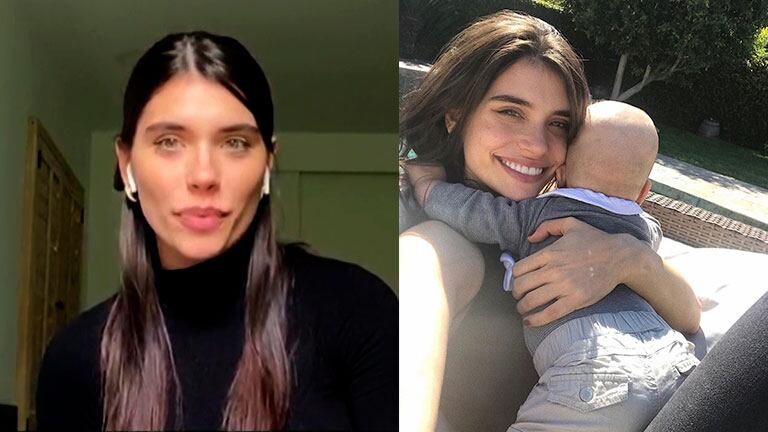 Eva De Dominici reveló su tristeza por no haber podido presentarle su hijo a sus padres