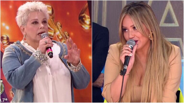 Carmen Barbieri se cruzó con Karina La Princesita en el Cantando: "No me olvidé la letra"