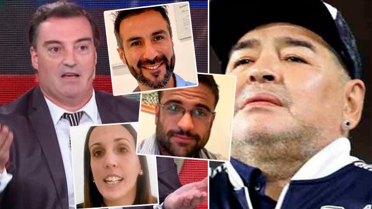 Fuerte revelación de Mario Baudry sobre los chats de los médicos de Diego Maradona