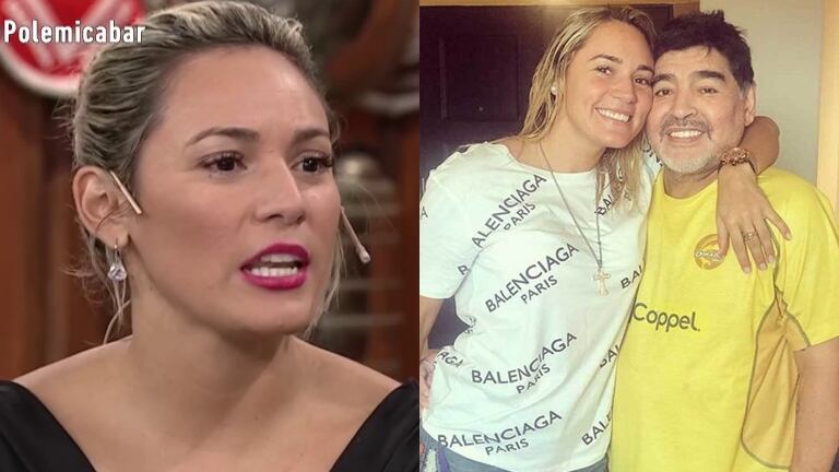Rocío Oliva, contundente, al hablar de la salud de Maradona: "Cuando estaba conmigo, solo tomaba las pastillas para dormir"