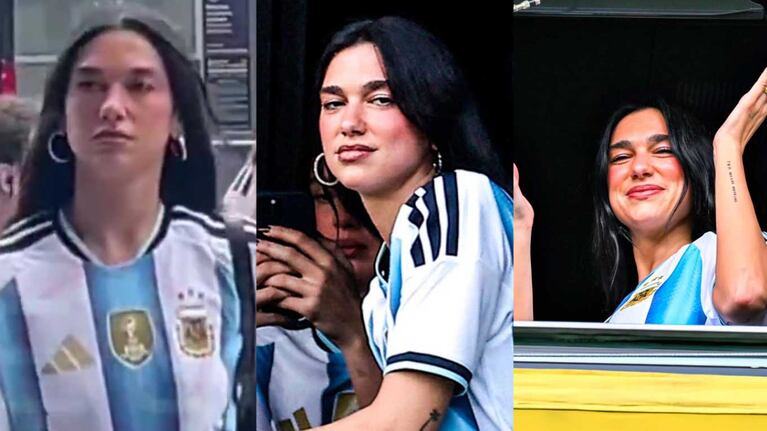 Después del Monumental, Dua Lipa fue a la Bombonera a ver el Superclásico Boca - River