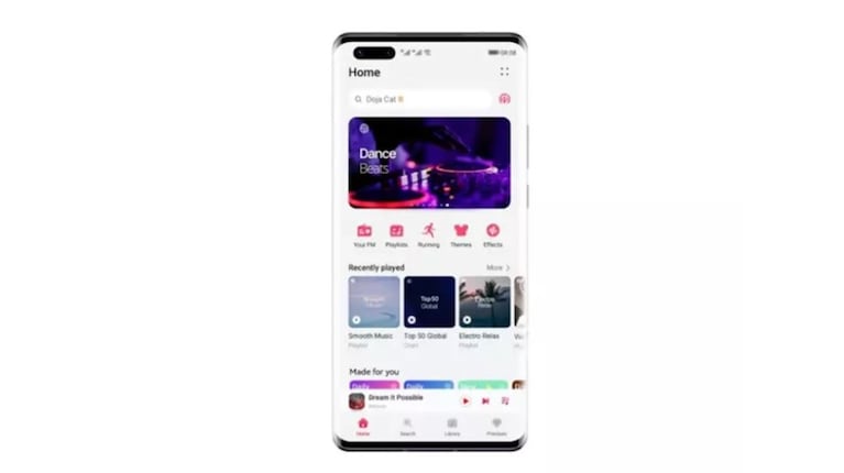 Huawei descontinúa su aplicación de música en ‘streaming’ Huawei Music