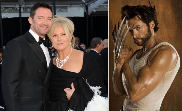 Hugh Jackman usa su disfraz de Wolverine para tener sexo con su esposa (Fotos: Web).