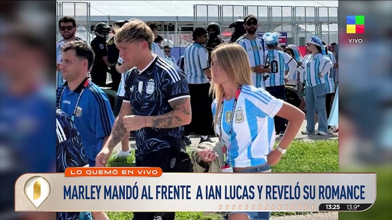 Ian Lucas y Renata Mónaco en el Mundial de la Fifa 26.