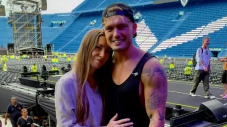 Ian Lucas y su mamá