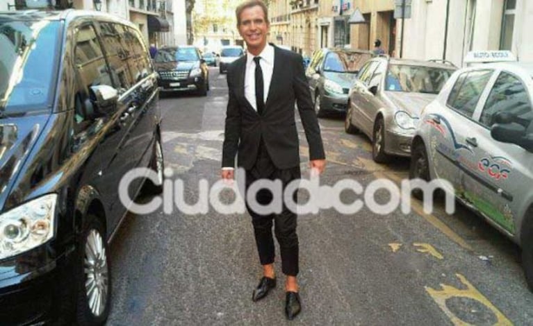 Ibañez, puro glamour en París. (Foto: Album personal Jorge Ibáñez)