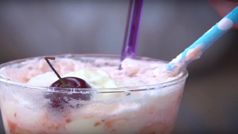 Ice cream con soda: una receta diferente para los eventos especiales